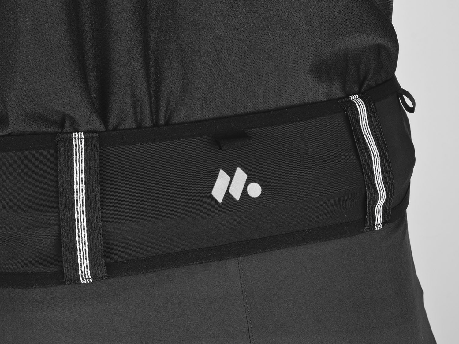 Cinturón riñonera trail BLACK PRO + Mobel Sport_detalle 03