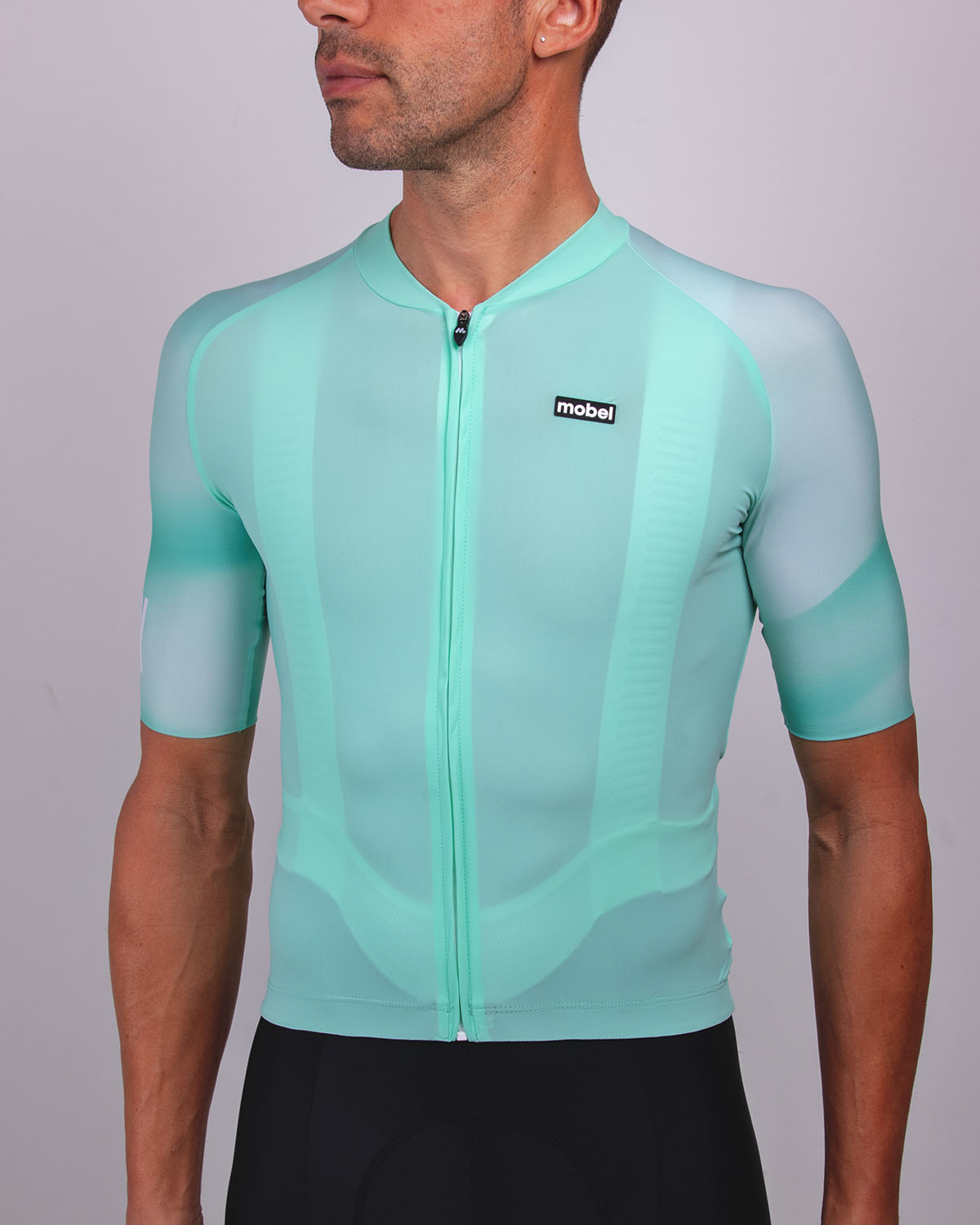 Maillot manga corta Play Aquamarine detalle 101