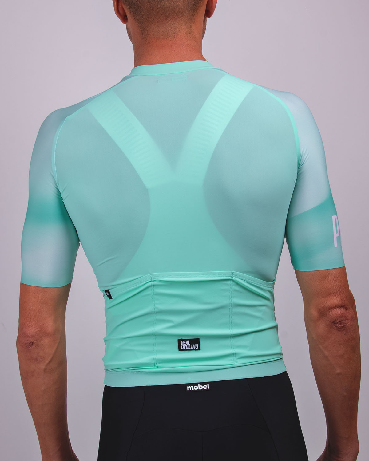 Maillot manga corta Play Aquamarine detalle 102