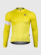 MAILLOT MANGA LARGA STAR AMARILLO