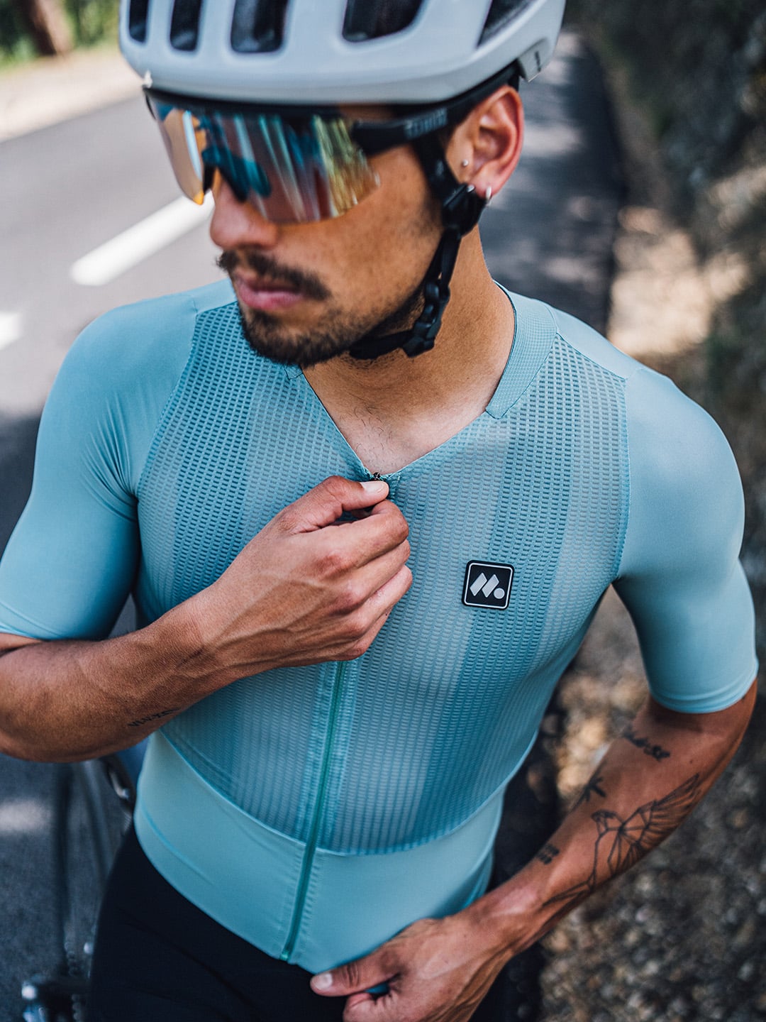 Maillot manga corta S-CIMA VERDE Mobel Sport detalle 11