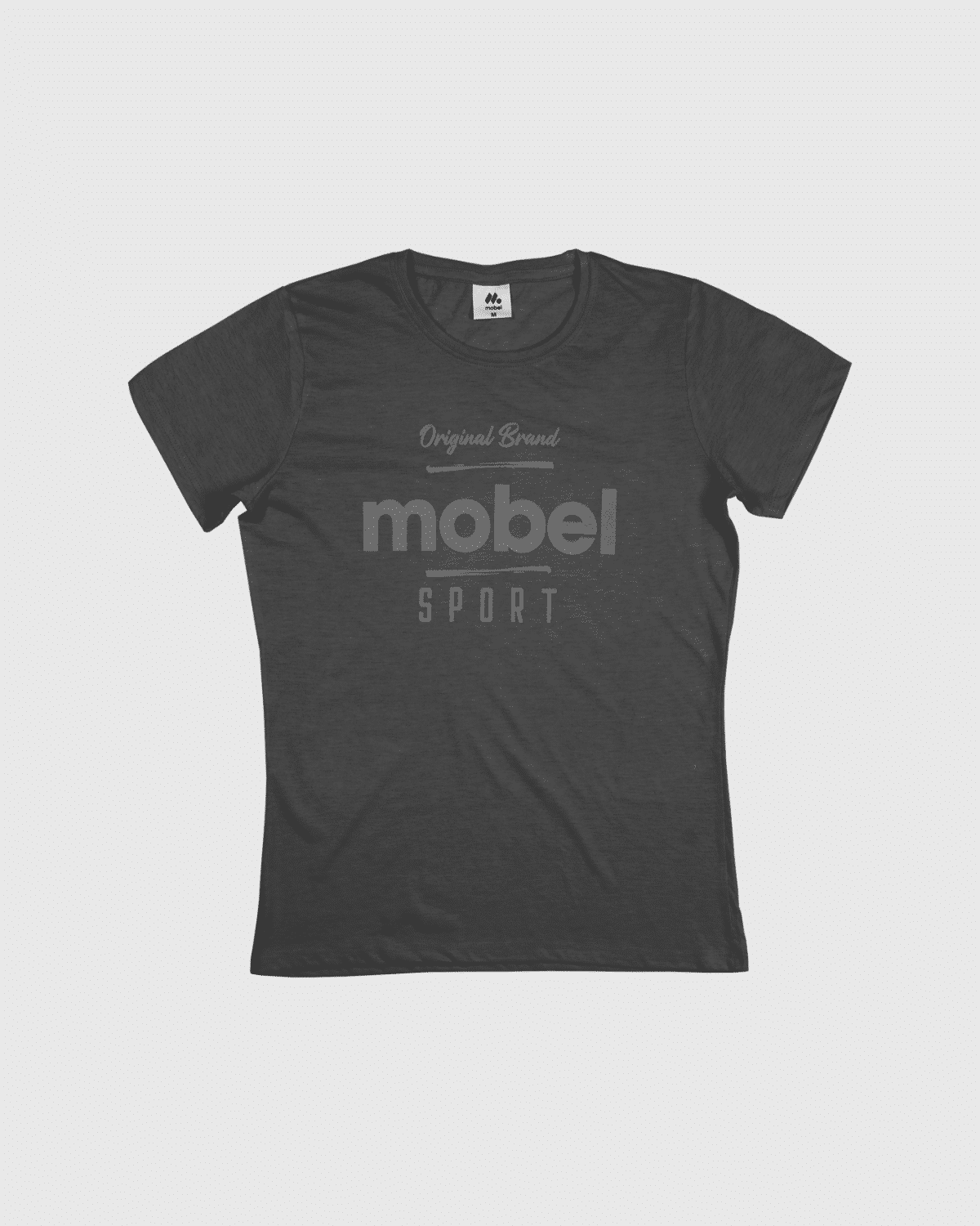 Camiseta FEMENINA MOBEL ORIGINAL BRAND NEGRO