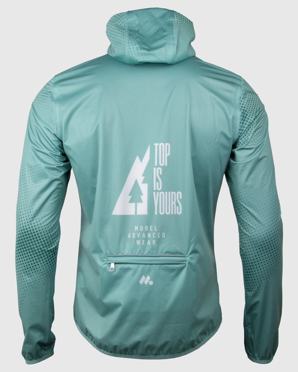Chaqueta cortavientos TRAIL KIBO back