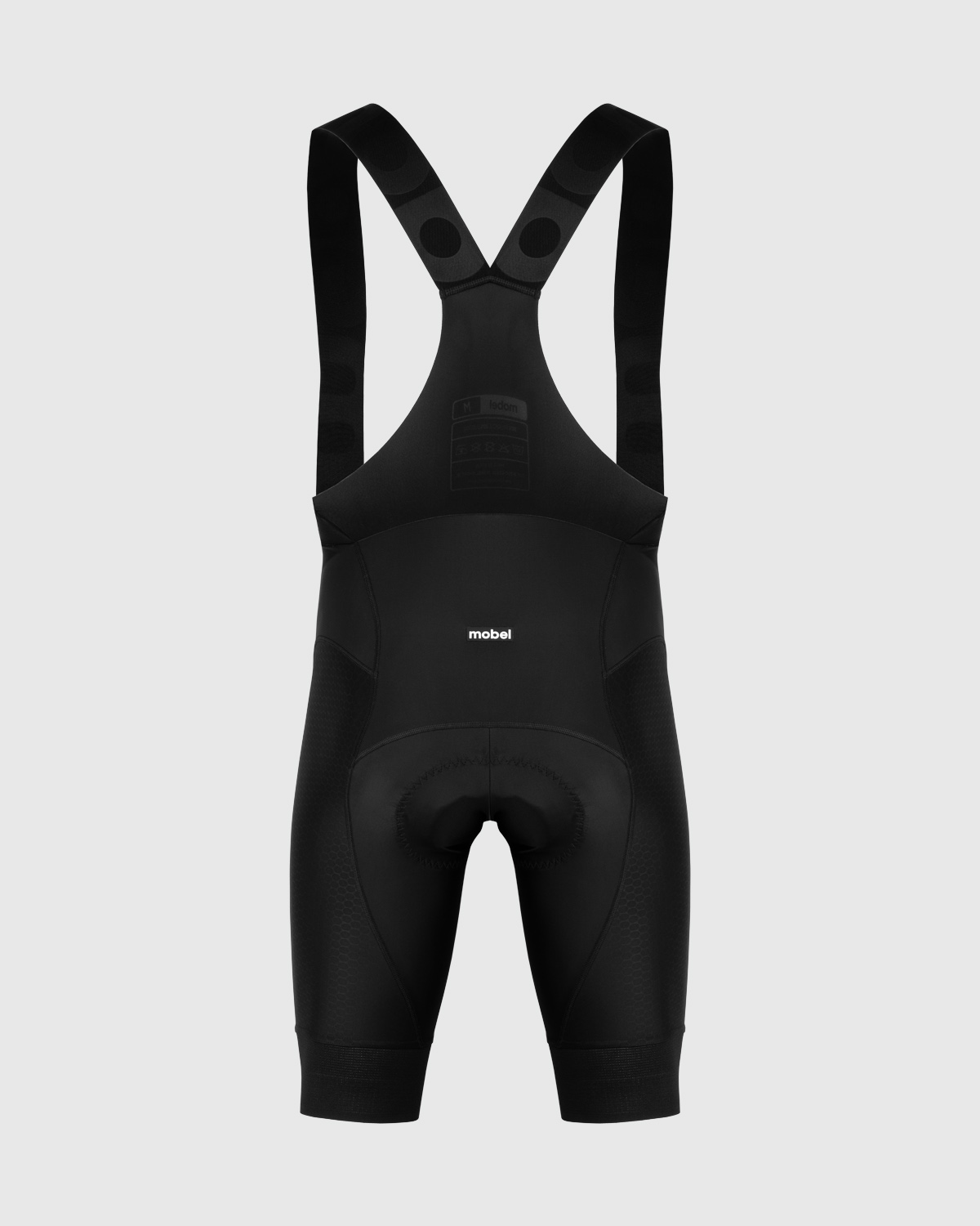 Culote corto Black Pro masculino back Mobel