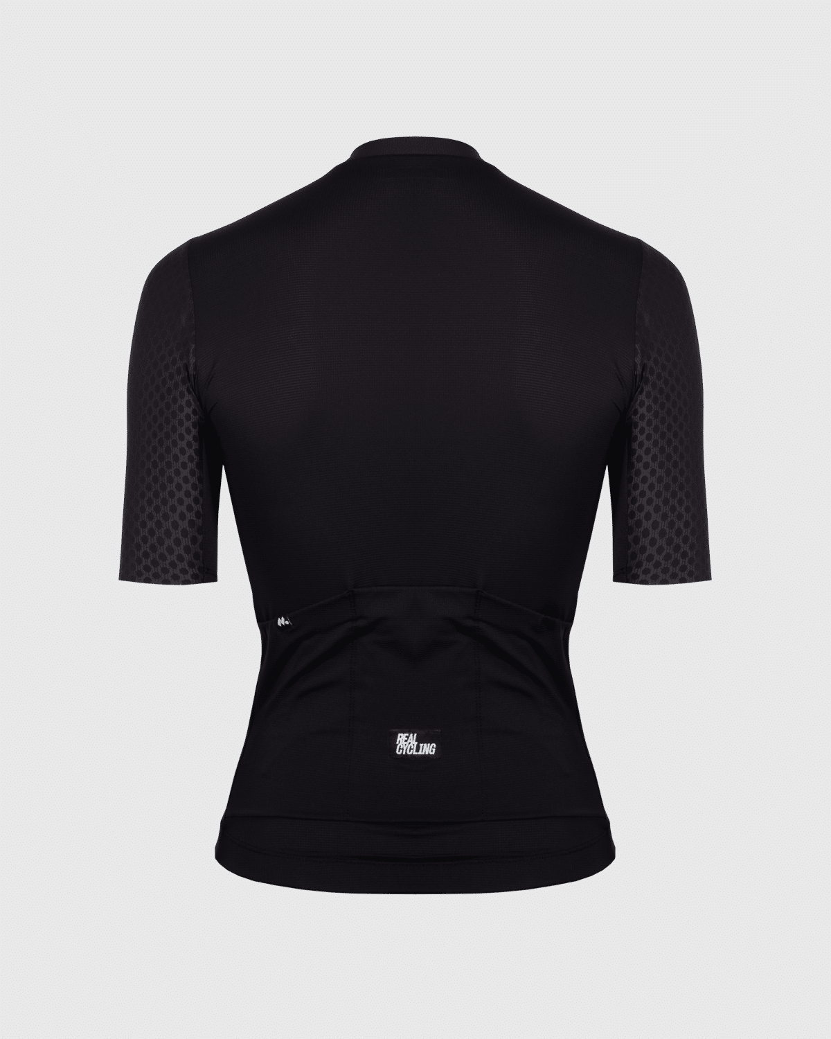 maillot manga corta black pro femenino back