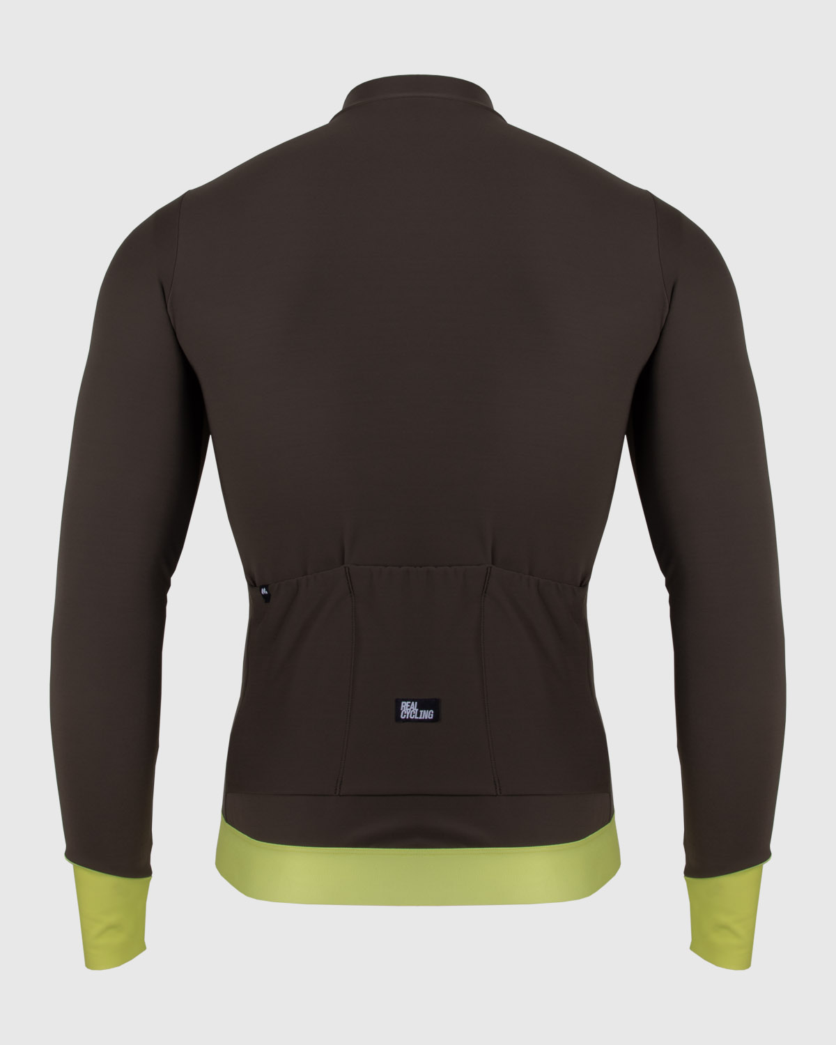 maillot manga larga cima khaki back