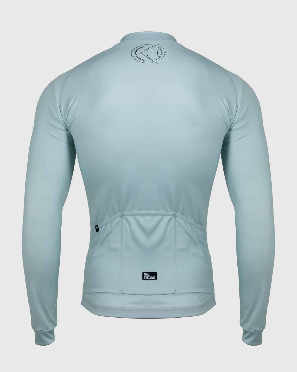 maillot manga larga play light mint back
