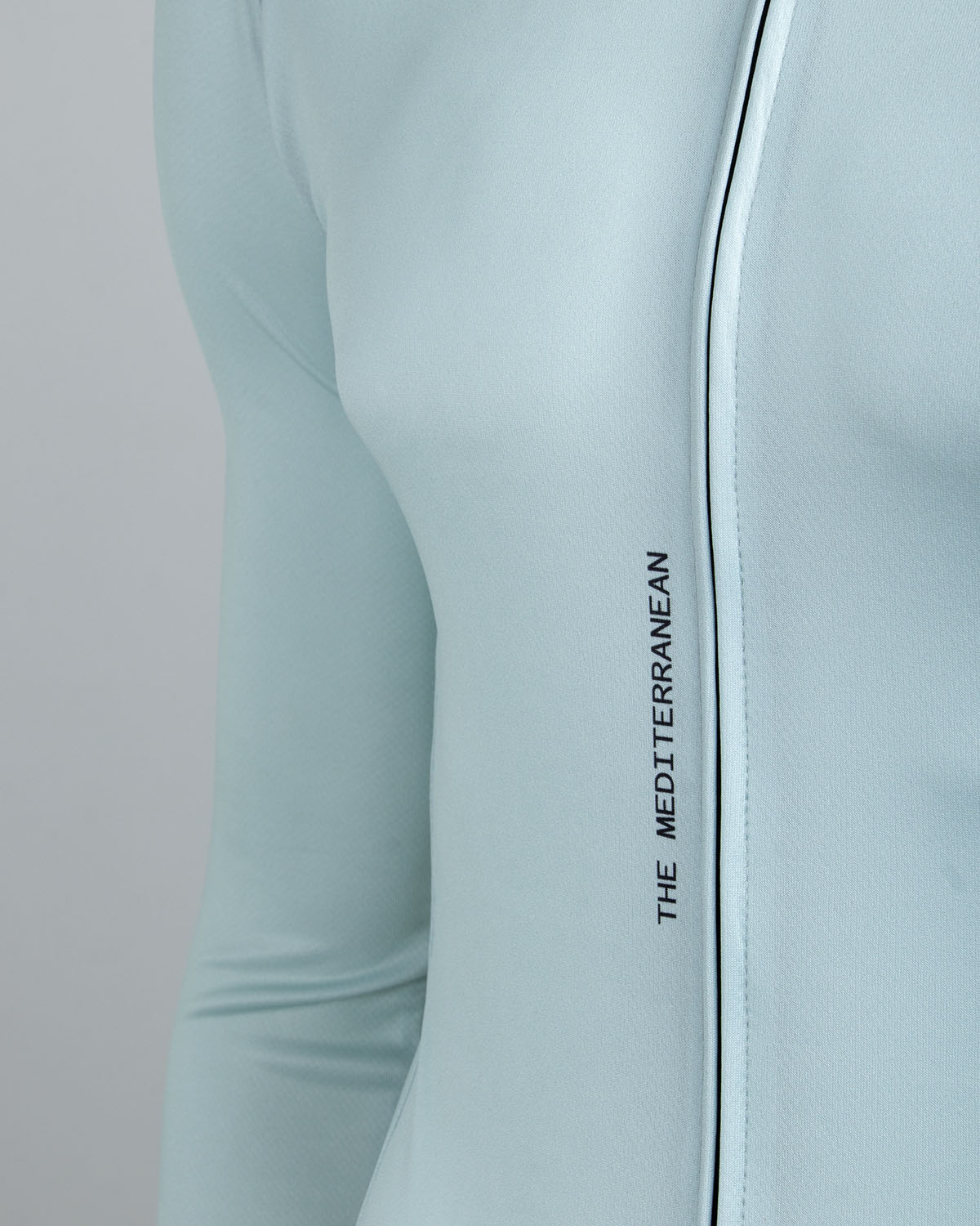 maillot manga larga play light mint detalle 04