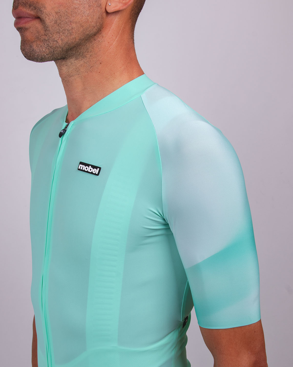 Maillot manga corta Play Aquamarine detalle 204