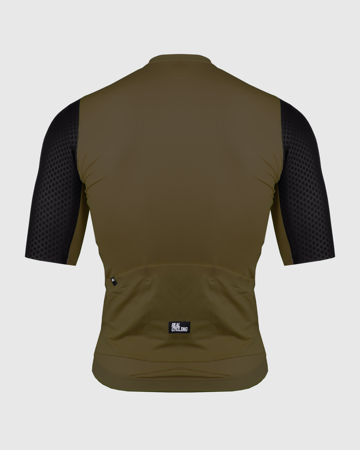 maillot manga corta s-pro khaki masculino back SS052