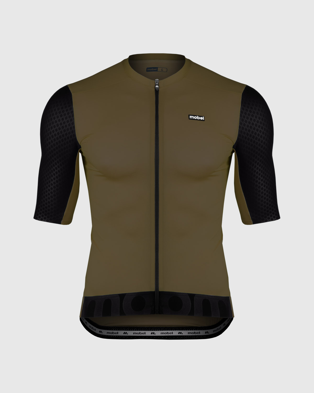 Maillot manga corta S-PRO Khaki Masculino