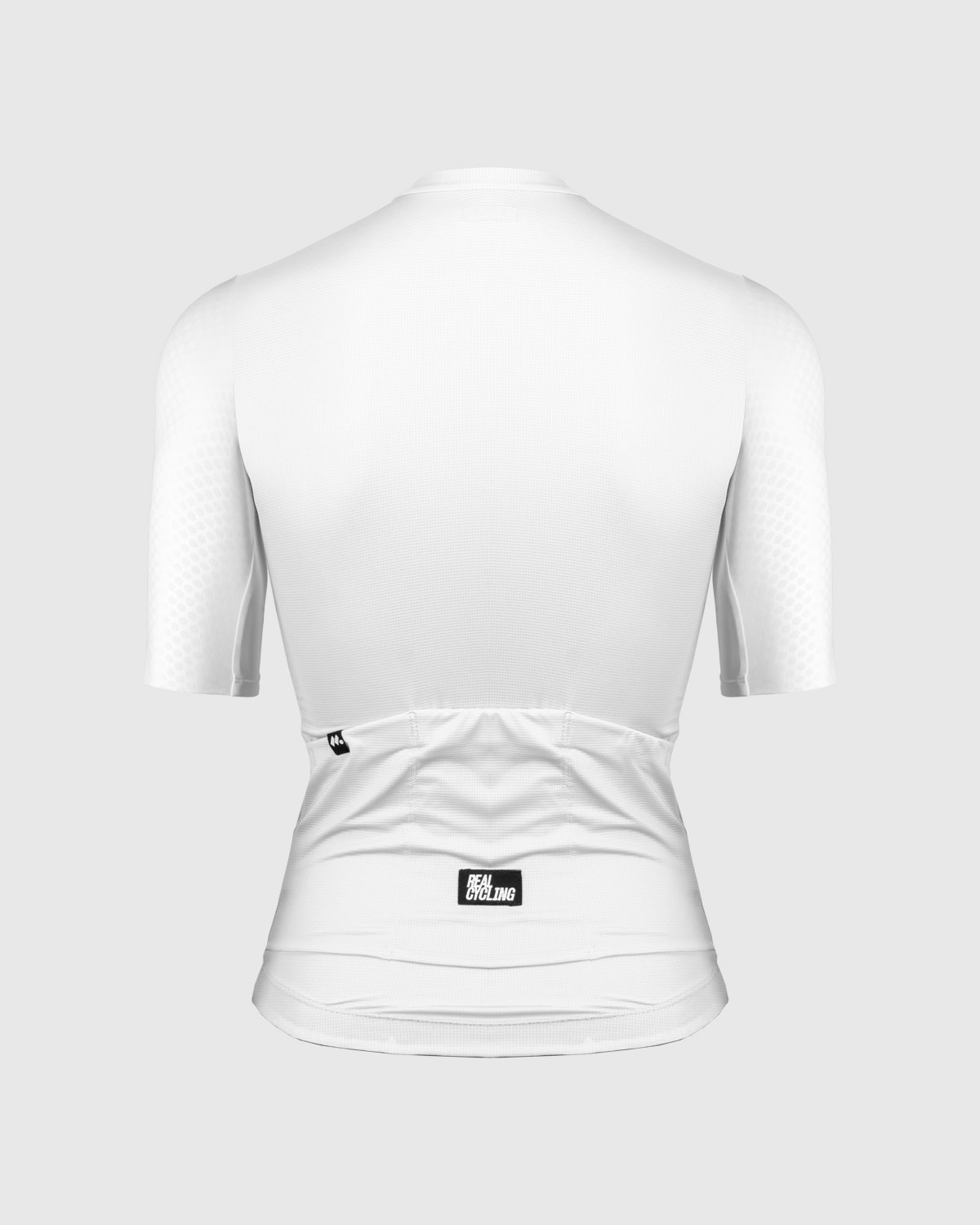 maillot manga corta s-pro white femenino back