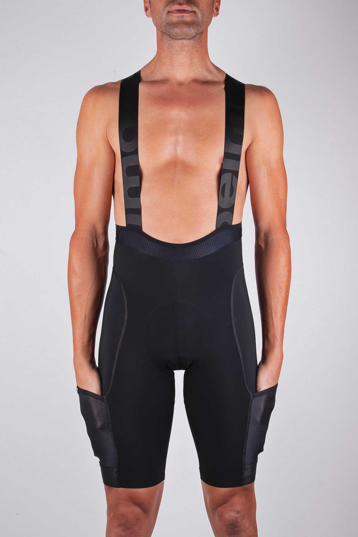Culote corto cargo S-PRO ADVENTURE BLACK detalle 15