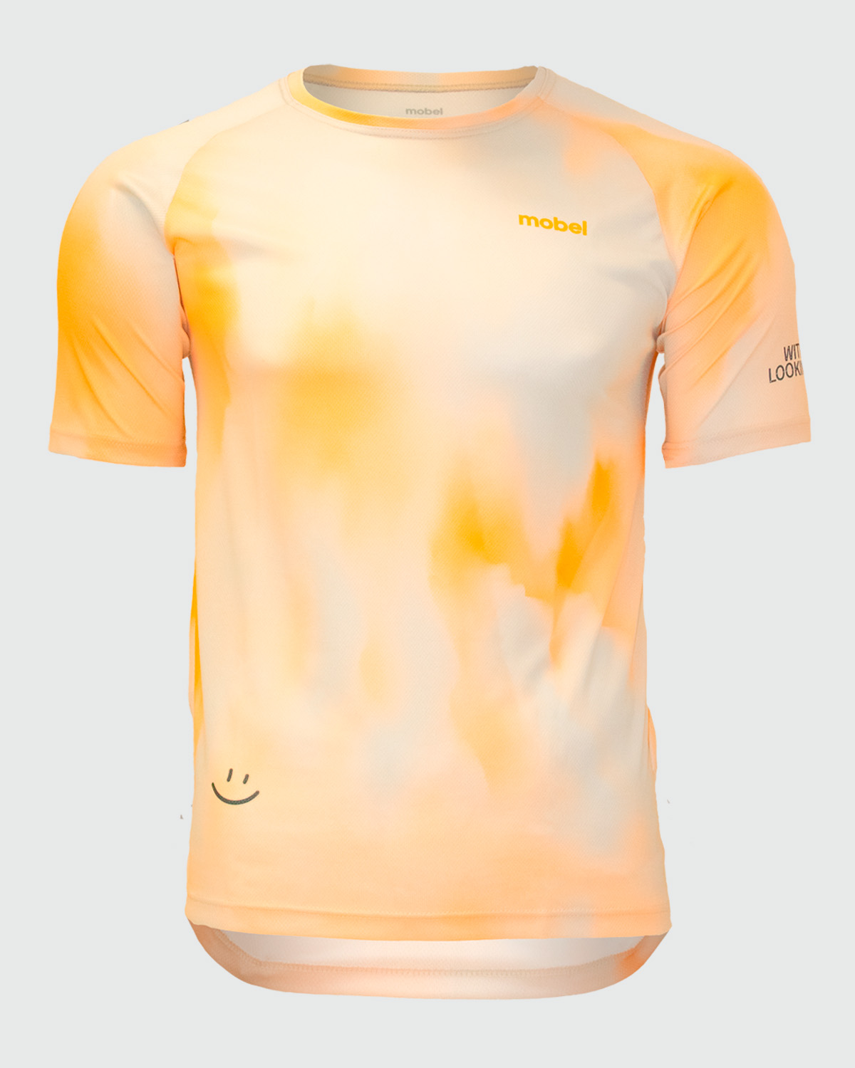 Camiseta trail running masculina SPIRIT ORANGE