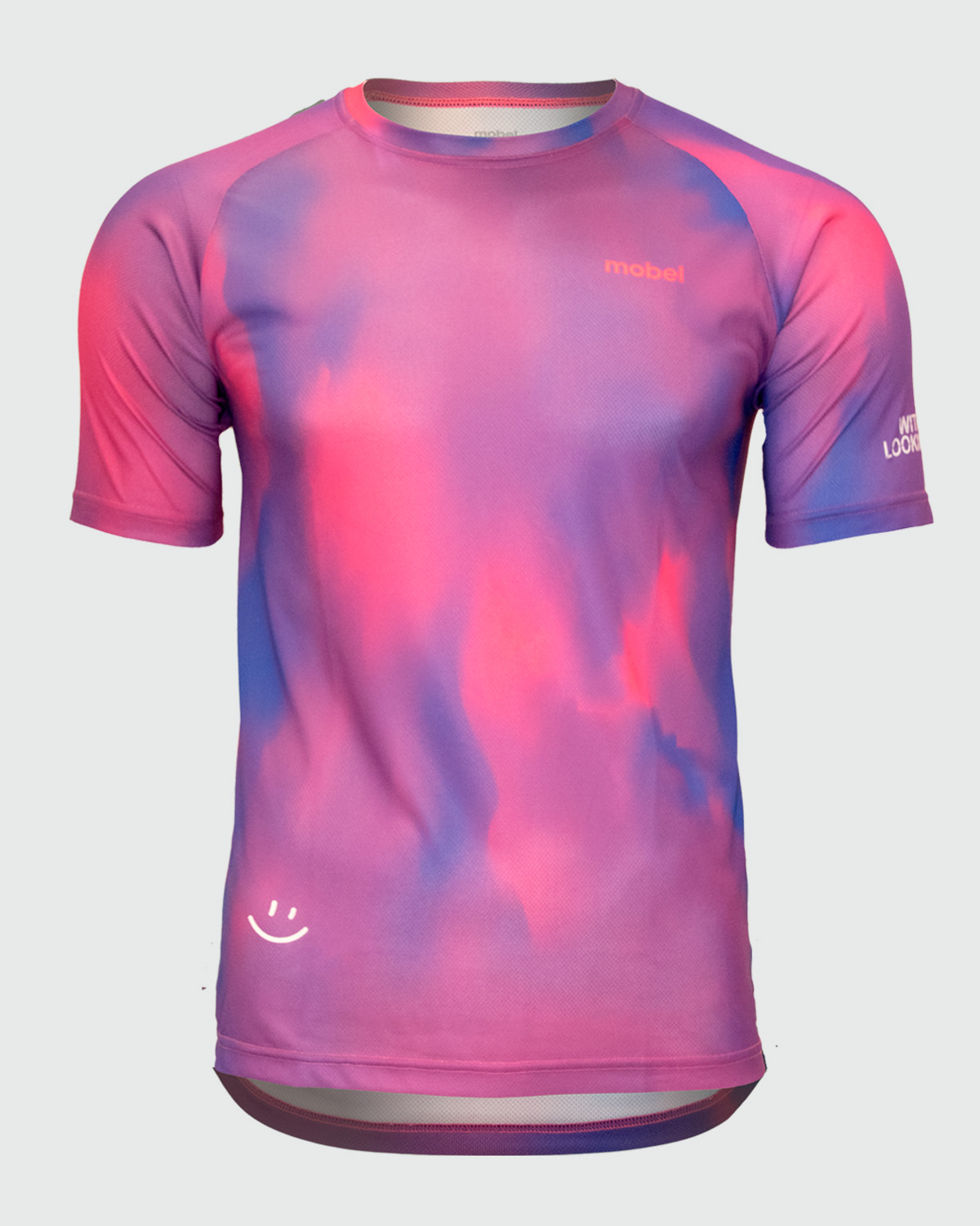 Camiseta trail running masculina SPIRIT PURPLE