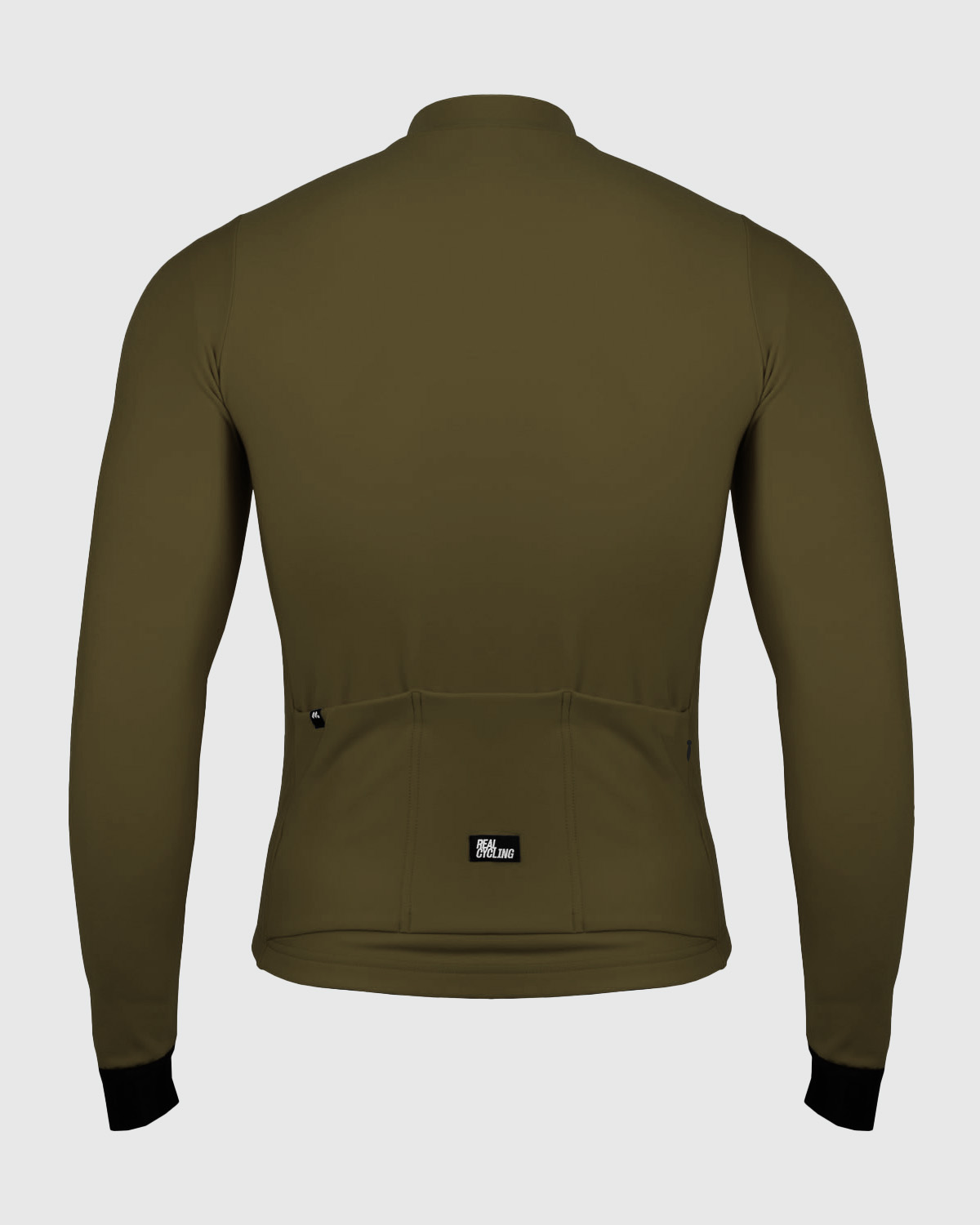 Maillot manga larga S-PRO Khaki back